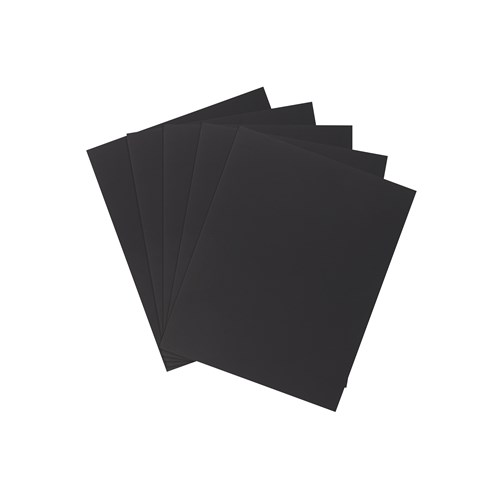 COLOURFUL DAYS FOAM BOARD 5MM PROJECT SIZE 510 X 640MM BLACK